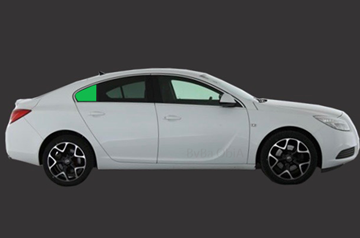 Afbeelding van Zijruit rechts Opel Insignia 5 deurs