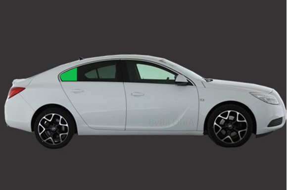 Afbeelding van Zijruit rechts Opel Insignia 5 deurs