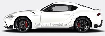 Afbeelding van Zijruit links Toyota Supra 