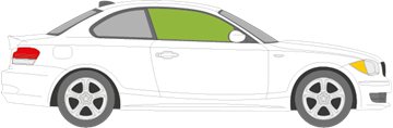 Afbeelding van Zijruit rechts BMW 1-serie coupé