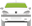 Afbeelding van Achterruit Peugeot 306 sedan