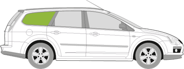 Afbeelding van Zijruit rechts Ford Focus break