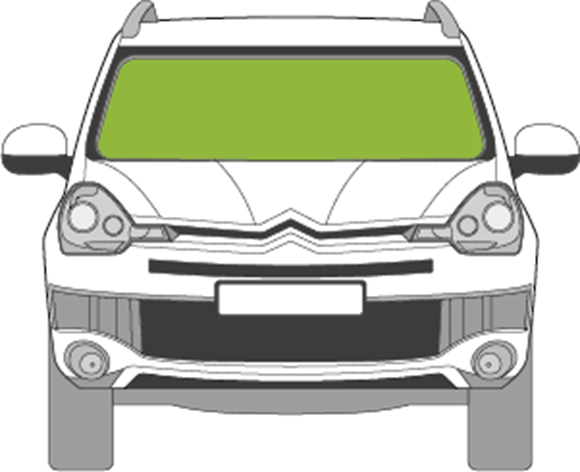 Afbeelding van Voorruit Citroën C-crosser sensor/ontdooiing