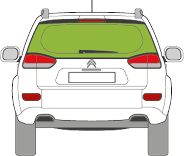 Afbeelding van Achterruit Citroën C-crosser 