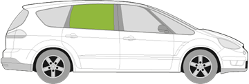 Afbeelding van Zijruit rechts Ford S-max 