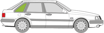 Afbeelding van Zijruit rechts Volvo 440