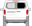 Afbeelding van Achterruit rechts Mercedes Vito (DONKERE RUIT)