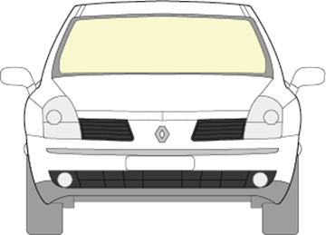 Afbeelding van Voorruit Renault Vel Satis met sensor