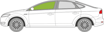 Afbeelding van Zijruit links Ford Mondeo sedan 2007-2007