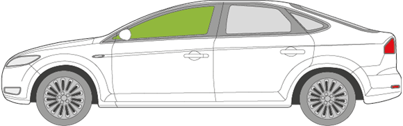 Afbeelding van Zijruit links Ford Mondeo sedan 2007-2007