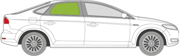 Afbeelding van Zijruit rechts Ford Mondeo 5 deurs