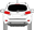Afbeelding van Achterruit Hyundai Santa Fe (DONKERE RUIT) 