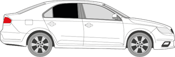 Afbeelding van Zijruit rechts Seat Toledo 5 deurs (DONKERE RUIT)
