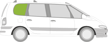 Afbeelding van Zijruit rechts Renault Espace