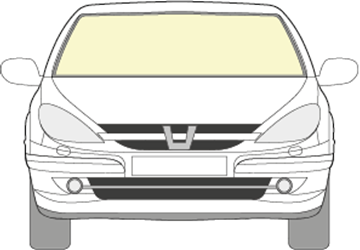 Afbeelding van Voorruit Peugeot 607 (2004-2010)