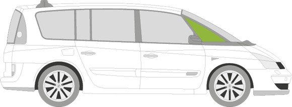 Afbeelding van Zijruit rechts Renault Espace 