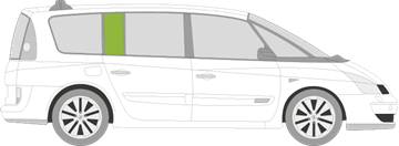 Afbeelding van Zijruit rechts Renault Espace 