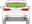 Afbeelding van Achterruit Mercedes B-klasse antenne/tv/nood assistent