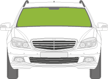 Afbeelding van Voorruit Mercedes C-klasse break sensor/camera/antenne (2011-2014)