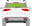 Afbeelding van Achterruit Mercedes GLE antenne/alarm 