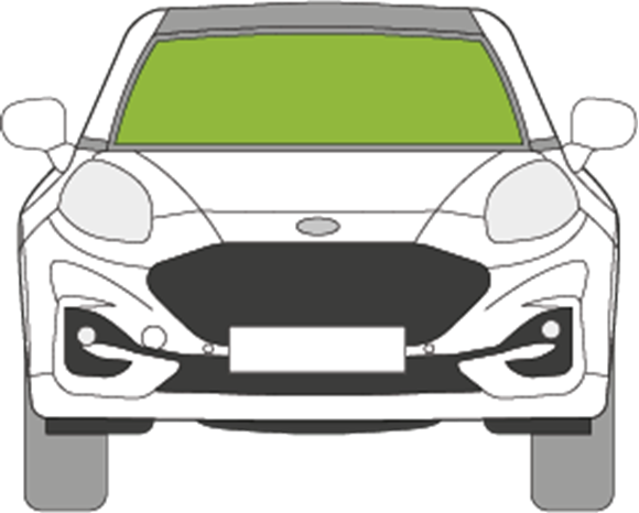 Afbeelding van Voorruit Ford Puma sensor/camera/verwarmd