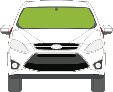 Afbeelding van Voorruit Ford C-max 2015- sensor/EMS 