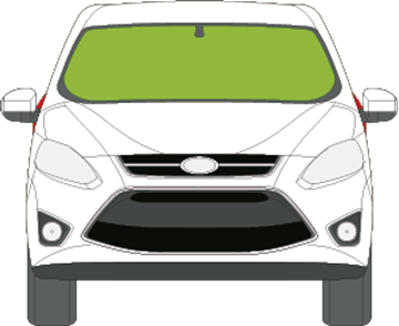 Afbeelding van Voorruit Ford C-max 2012-2015 sensor/EMS 