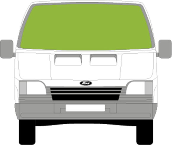 Afbeelding van Voorruit Ford Transit (getint)