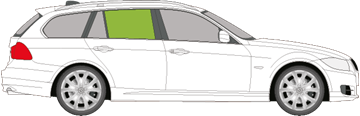 Afbeelding van Zijruit rechts BMW 3-serie break