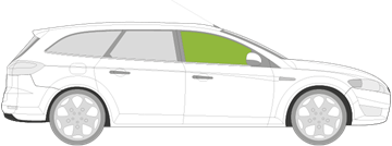 Afbeelding van Zijruit rechts Ford Mondeo break 2007-2014