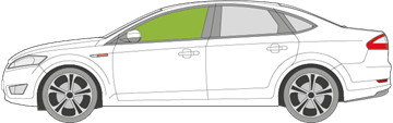 Afbeelding van Zijruit links Ford Mondeo sedan 2007-2007