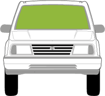 Afbeelding van Voorruit Suzuki Vitara 3 deurs (groen getint)