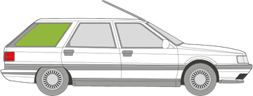 Afbeelding van Zijruit rechts Renault 21 break 