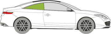 Afbeelding van Zijruit rechts Renault Laguna coupé