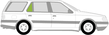 Afbeelding van Zijruit rechts Peugeot 405 break