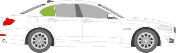 Afbeelding van Zijruit rechts BMW 5-serie sedan