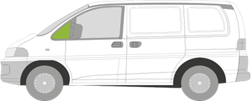 Afbeelding van Zijruit links Mitsubishi L400