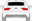 Afbeelding van Achterruit Audi A7 (DONKERE RUIT)