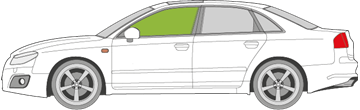 Afbeelding van Zijruit links Seat Exeo sedan