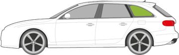 Afbeelding van Zijruit links Audi A4 Avant 