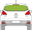 Afbeelding van Achterruit Peugeot 3008 