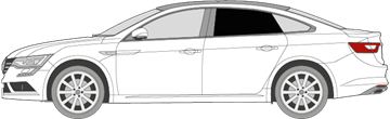 Afbeelding van Zijruit links Renault Talisman sedan (DONKERE RUIT)