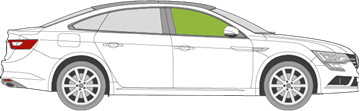 Afbeelding van Zijruit rechts Renault Talisman sedan  