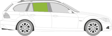 Afbeelding van Zijruit rechts BMW 3-serie break
