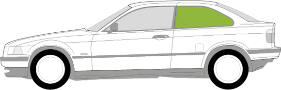 Afbeelding van Zijruit links BMW 3-serie 3 deurs compact