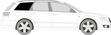 Afbeelding van Zijruit rechts Audi A4 Avant (DONKERE RUIT)