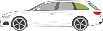 Afbeelding van Zijruit links Audi A4 Avant