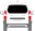 Afbeelding van Achterruit Citroën Berlingo (DONKERE RUIT en uitstelbaar)