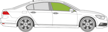 Afbeelding van Zijruit rechts Volkswagen Passat sedan