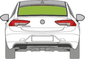 Afbeelding van Achterruit Opel Insignia (wijziging antenne)